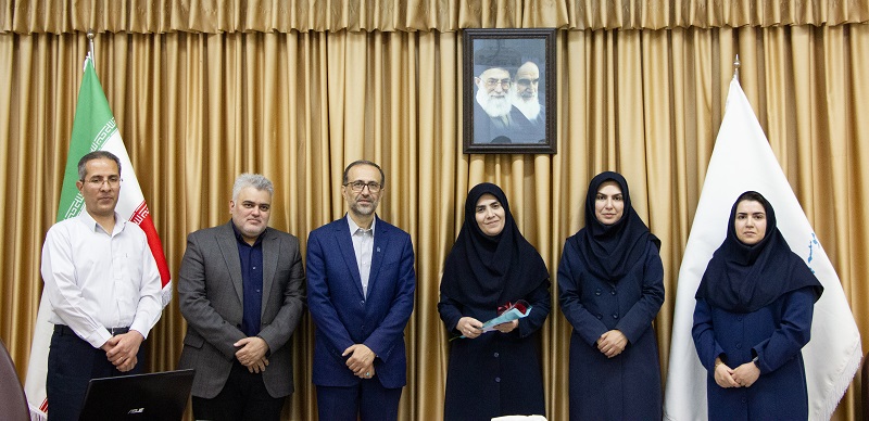 مراسم تقدیر از کارشناسان حوزه آزمایشگاه موسسه پژوهشی علوم و صنایع غذایی به مناسبت گرامیداشت روز ملی علوم آزمایشگاهی برگزار شد