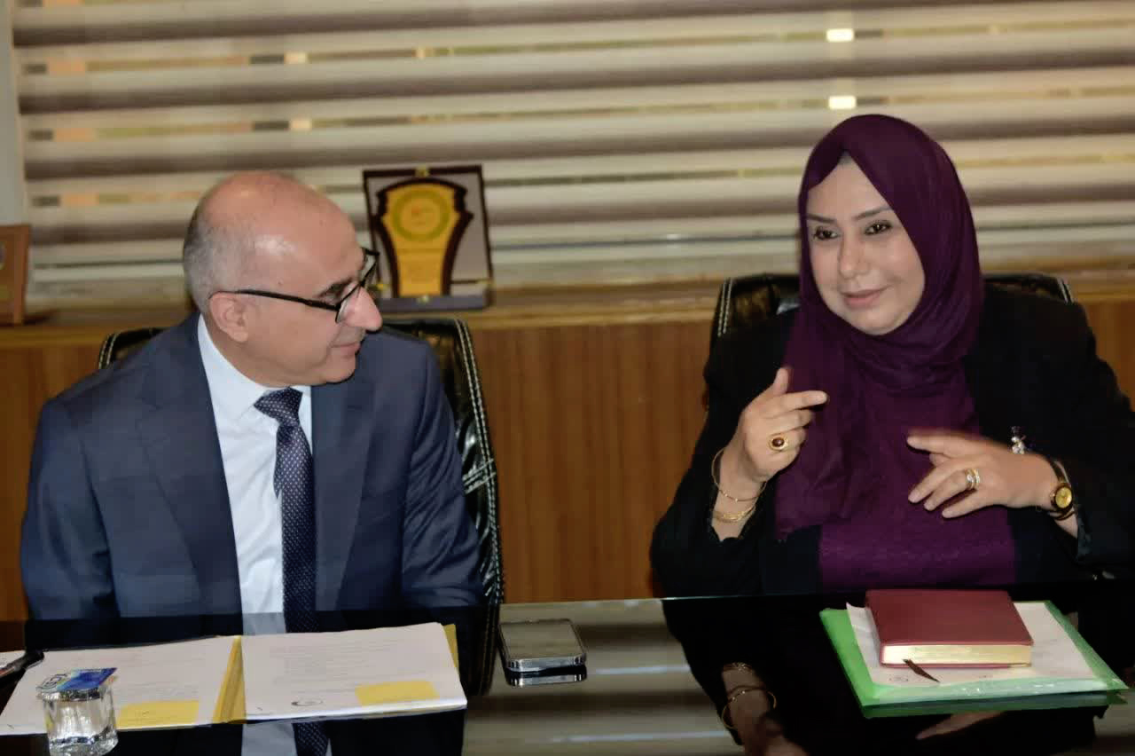 رئیس دانشگاه بغداد: ما در کنار موسسه آمادگی برگزاری کنفرانس مشترک امنیت غذایی راداریم.