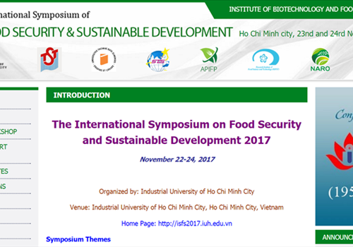 برگزاری سمپوزیم بین المللی امنیت غذایی و توسعه پایدار با همکاری پژوهشکده علوم و صنایع غذایی