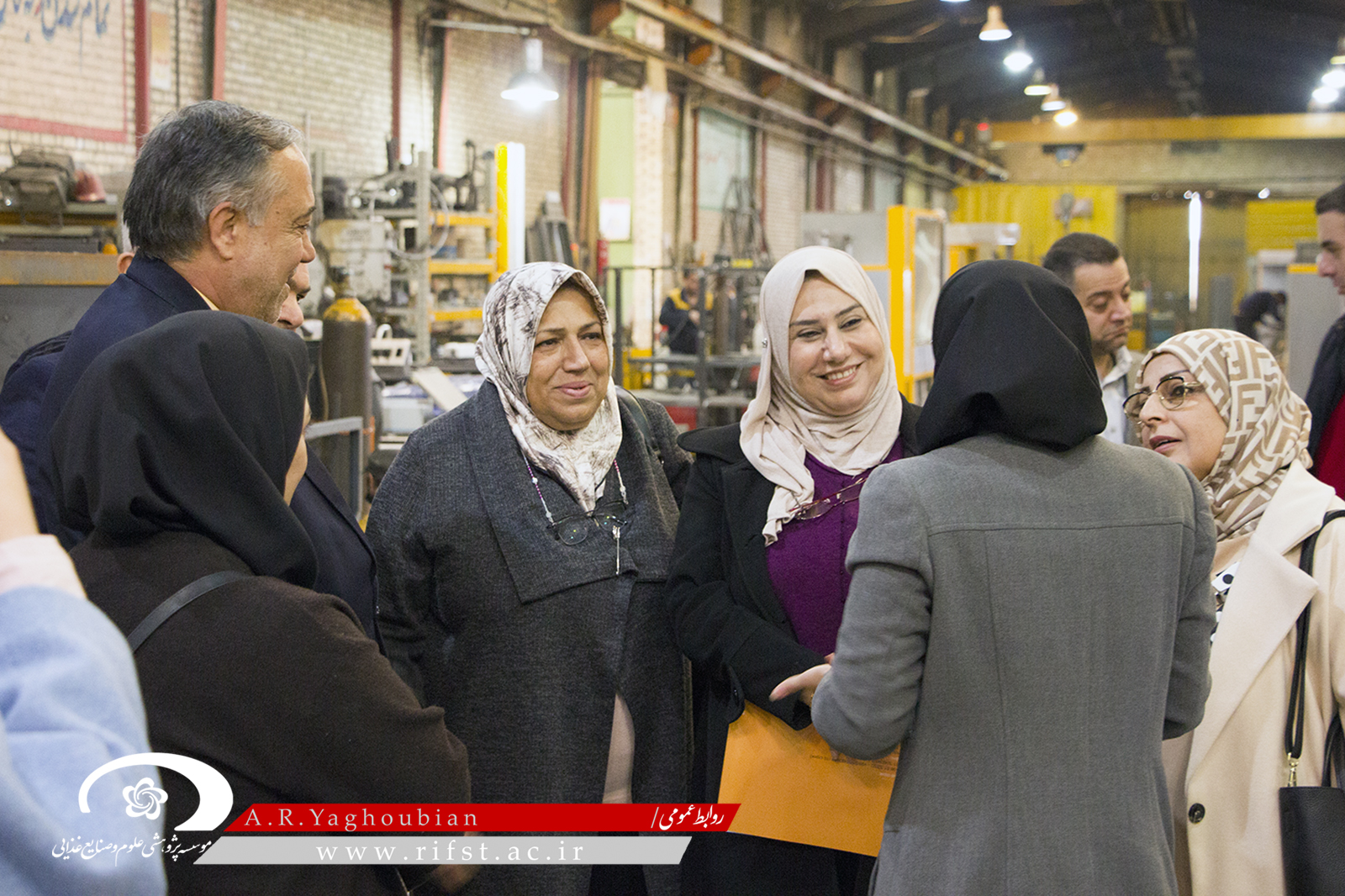 بازدید رئیس دانشکده کشاورزی دانشگاه بغداد از دو واحد صنعتی در مشهد