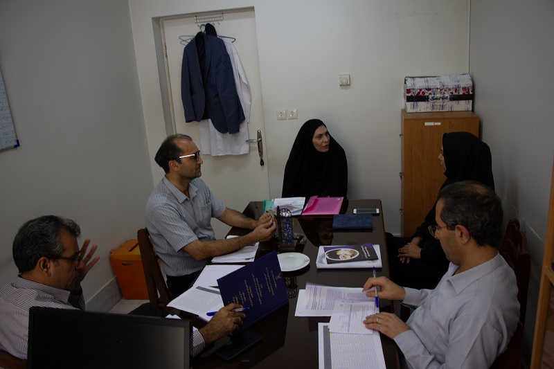 حضور داوطلبین آزمون دکتری تخصصی علوم و صنایع غذایی در مصاحبه علمی مؤسسه پژوهشی علوم و صنایع غذایی